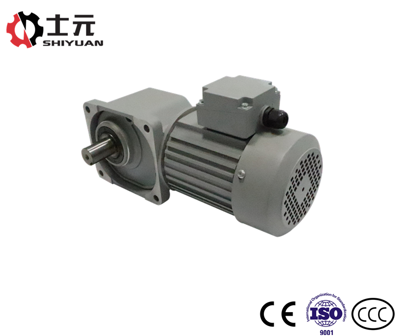 60W直角減速電機(左法蘭左出軸)