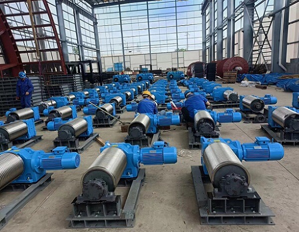 卷揚機減速機 (邁傳)K型直角減速機的應(yīng)用